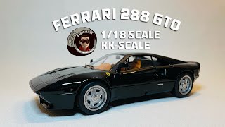 オトナのオモチャ！？美しき伝説の跳ね馬！ KKスケールから1/18スケール フェラーリ288GTO レビュー！