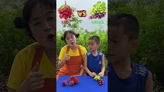 Rambutan VS Grape #shorts