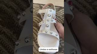 Sandalia Vizzano Tratorada Flatform Feminina Tiras Spikes