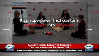 WHHI NEWS | Ansley Howze: The Importance of Knowing CPR | American Heart Association | WHHITV