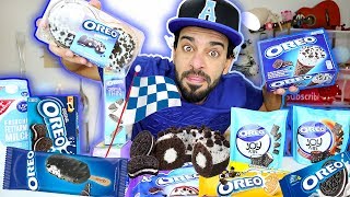 تحدي أكل جميع منتجات أوريو بمعدل ۱۰،۰۰۰ سعرة حرارية - Oreo 10,000 Calorie Challenge