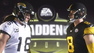 Madden NFL 24 - Jacksonville Jaguars Vs Pittsburgh Steelers Simulation Week 8 All-Madden PS5