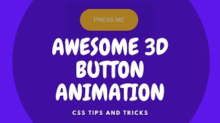 Advanced CSS Button - CSS Tips and Tricks