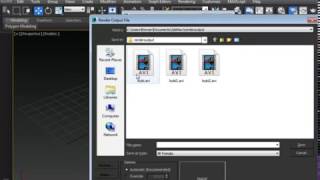 How to Save 3ds Max Animation Video in Avi Format