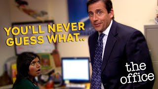 Every Time Michael Scott Couldn't Keep a Secret - The Office US