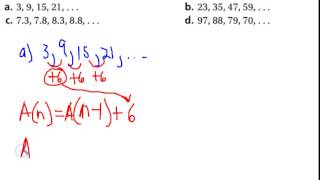 4 7 Arithmetic Sequences