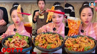 【2024 XiaoYu Mukbang】 MUKBANG SATISFYING 중국 음식 먹기。Mukbang Chinese Food。N03。011222。4