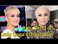 Katy Perry reacts to Lady Gaga's Oscars win