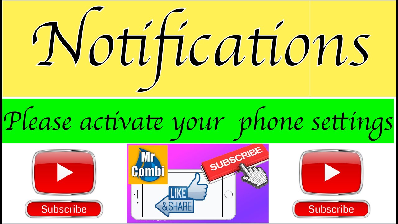 Notifications Youtube