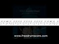 ABBA-dancing queen | Drum Score, Drum Sheet Music