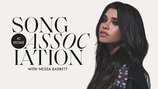 Nessa Barrett Sings Billie Eilish, Bruno Mars, and Dua Lipa in a Game of Song Association | ELLE
