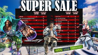 TEKKEN 7 BASICALLY FREE!? CRAZY STEAM SALE!