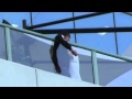 Lady Gaga and Taylor Kinney on the balcony in Brisbane, 15th June
