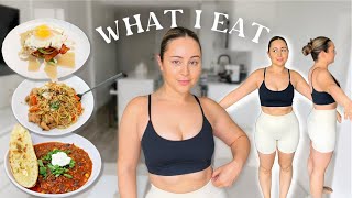 WHAT I EAT IN A DAY | Realistic Meals, Down 15 LBS & My Body Now After Weight Loss!
