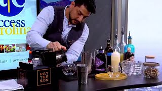 A creative cocktail from Patterson Kitchen+Bar