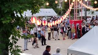 A Local Summer Festival, 'Natsu Matsuri' in Satsukidai, Higashi Ikoma, Nara, Japan