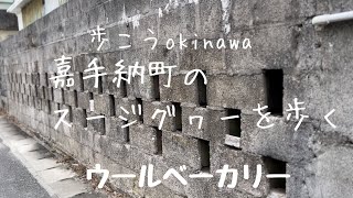 【沖縄156】嘉手納町6嘉手納のスージグヮーを歩き新町通りのウールベーカリーへ#japan #okinawa #沖縄