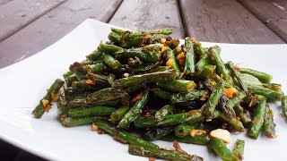 干煸豆角做法 Deep fried green bean recipe