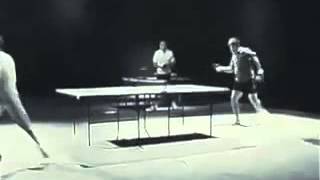 Bruce Lee - Playing Ping-Pong With Nunchucks