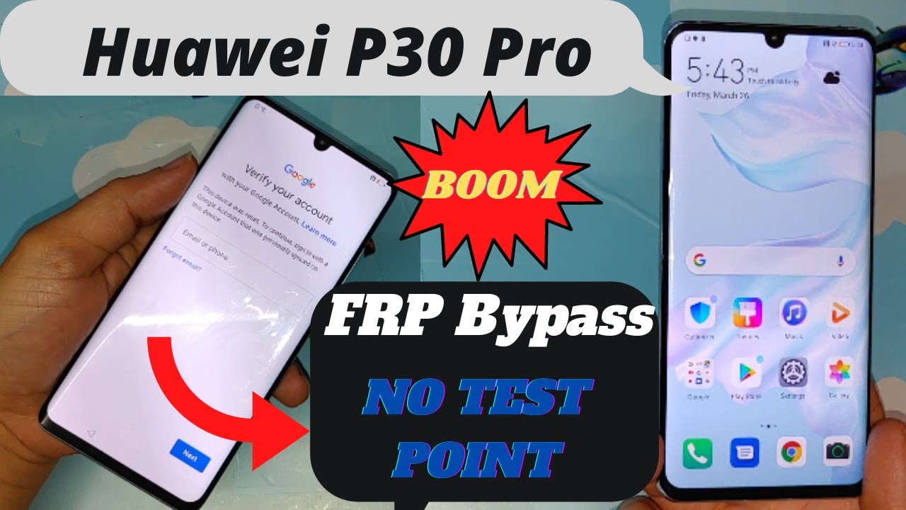 Huawei P30 Pro Frp Bypass 2021 The Latest Update From Chimera For All ...