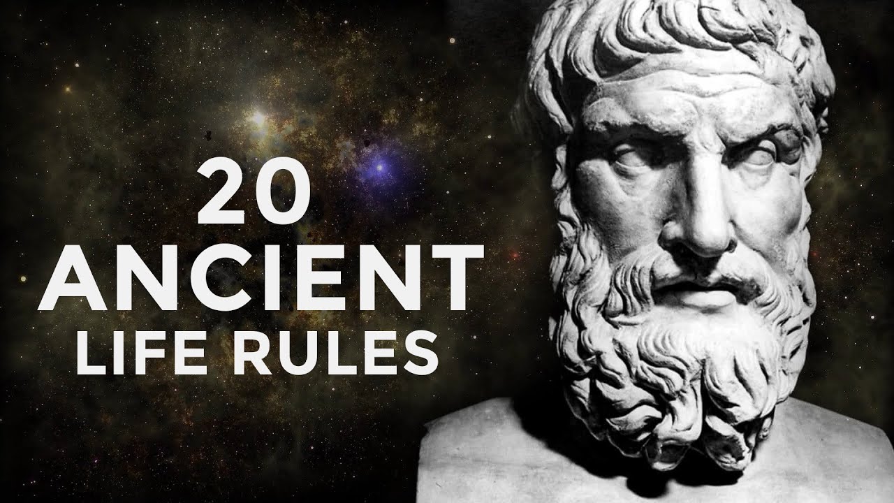 20 Life Rules From The Ancient Philosophers - YouTube