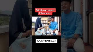 Aayoush and Alizeh interview || Alizeh Jamali \u0026 Aayush Sing | Aliza and Ayush Best Couple #shotrs