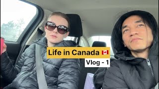 Life in Canada Vlog 1 🇨🇦 🍁 I International Student in Canada I St. Lawrence College | Kingston