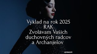 RAK🖤💙2025: V jednu minútu sa Ti zmení celý život🎏🙏🏻❤️ #tarot #vykladkariet #rak #2025 #horoskop