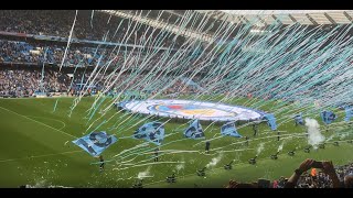 プレミアリーグ　マンチェスターシティFC　ホーム戦　オープニングセレモニー 2018.8　Premier League Manchester City Etihad Stadium