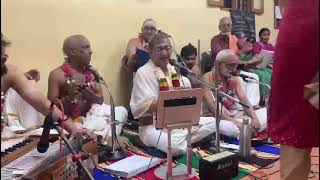 Namasankeerthana Pracharaka Nurani Sri Chudamani (Sunil) Bhagavathar at Nurani Aishwarya Nagar.