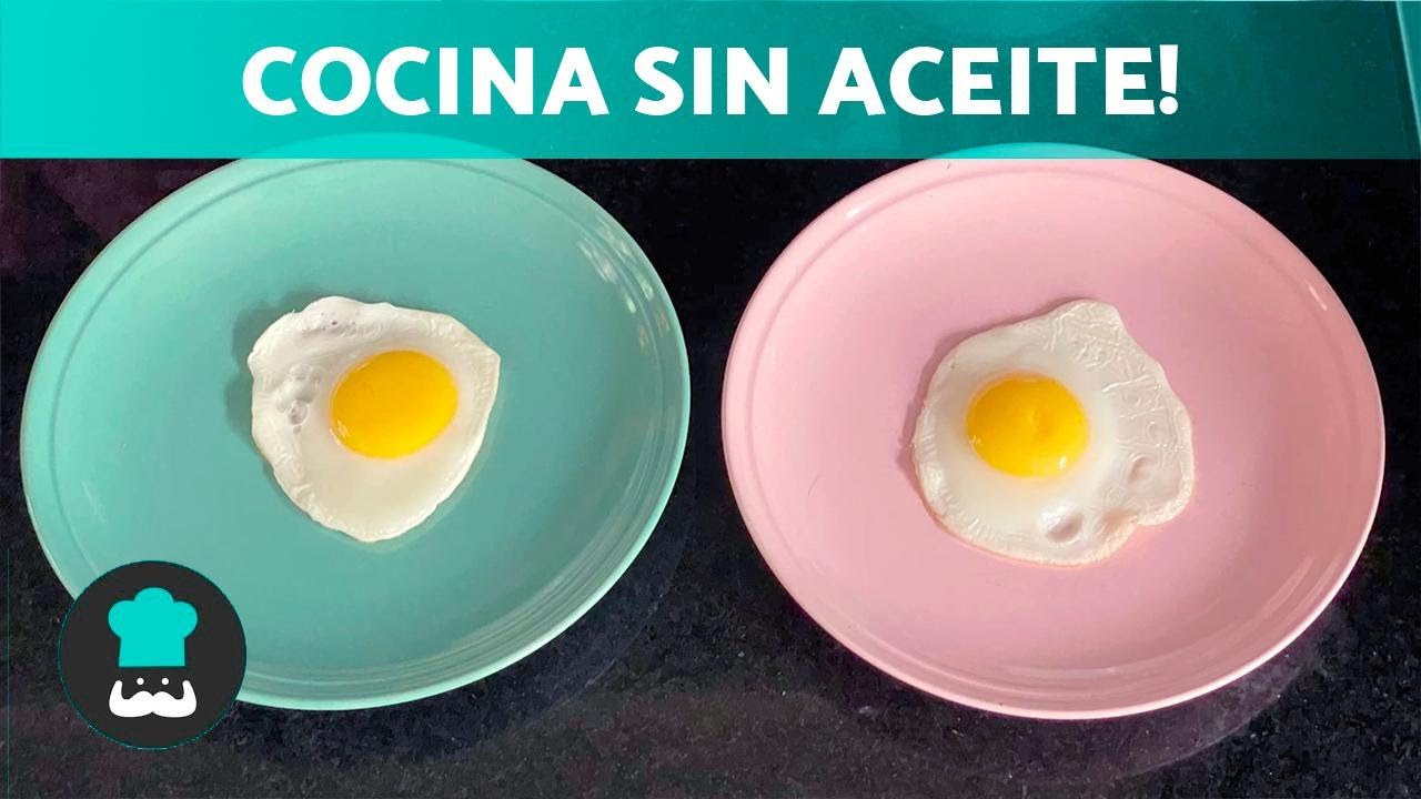 Cómo Hacer HUEVOS FRITOS SIN ACEITE 🍳 ¡Perfectos Y Saludables! - YouTube