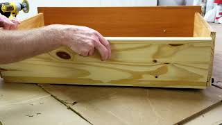 SBW#15 - How to Repair a Sagging Dresser Drawer Bottom