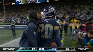 Julian Love Game-Winning INT