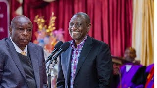 LISTEN TO PRESIDENT RUTO POWERFUL SPEECH AT WETANGULA`S MOTHER AS HE RESPONDS TO GACHAGUANA NATEMBEA