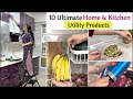 10 BRILLIANT Home & Kitchen Utility Products | Smart Tools For Easy Homemaking | Amazon Must Haves