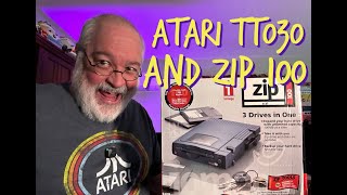 Atari TT030 \u0026 Iomega ZIP 100 SCSI - Great for Backup or Portable Data Needs - Falcon Mega STe ST