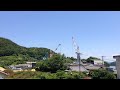 定点タイムラプス0605@広島県大崎上島（おおさきかみじま）10 00〜12 00北の空☀︎