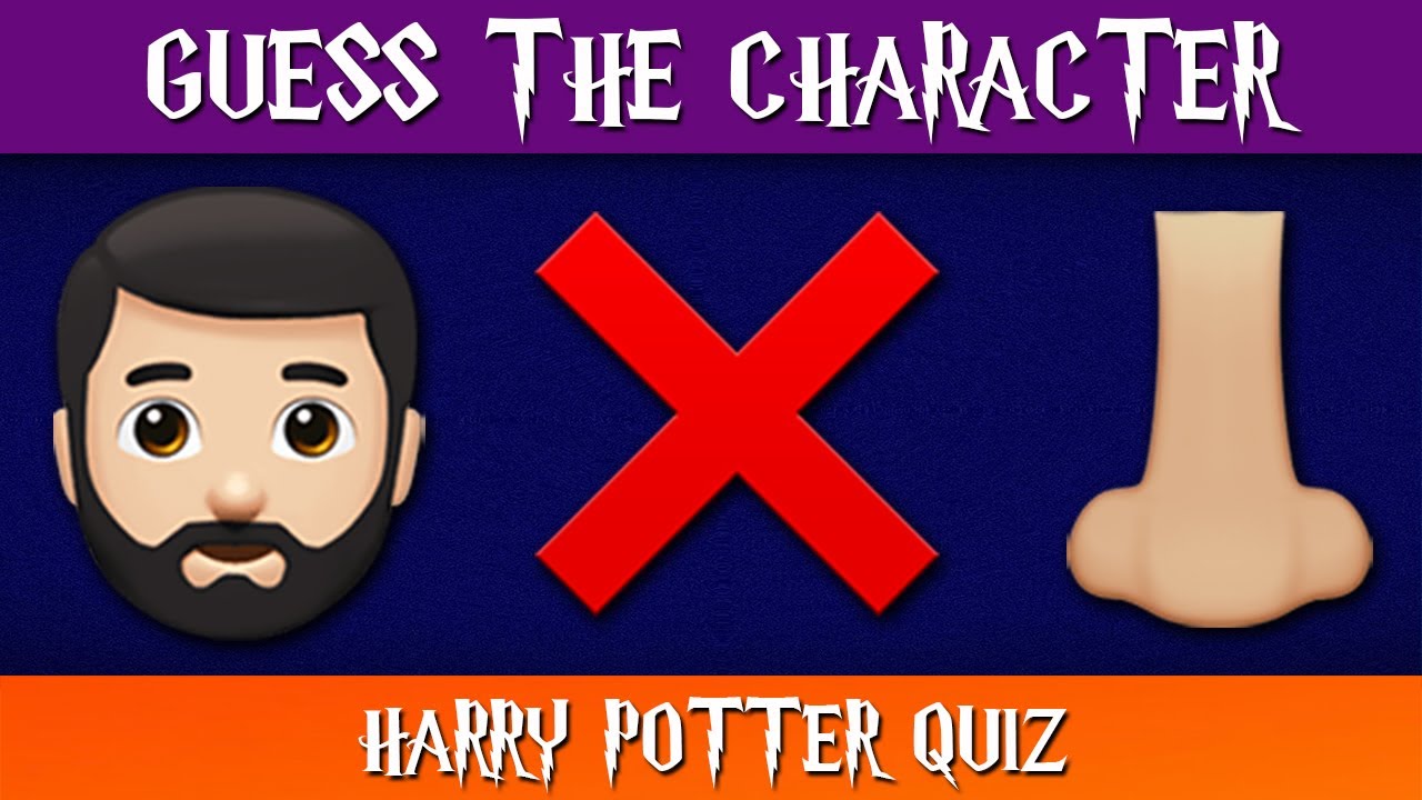 Guess The Harry Potter Character By Emoji (Part 2) | Harry Potter Quiz ...