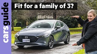 Can this hatchback handle family life? Mazda 3 2023 review - G25 Evolve SP test