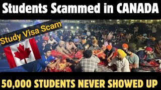 STUDENTS SCAM IN CANADA 🇨🇦 STUDENT'S NEVER SHOWN UP TO THEIR SCHOOL