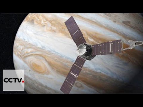 NASA's Juno Spacecraft Enters Jupiter's Orbit - YouTube