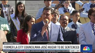 Former LA Councilman Huizar faces sentencing