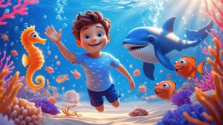 UNDERWATER ADVENTURE! Meet Amazing Sea Creatures! #cartoon