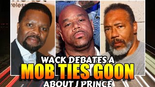 WACK IN A HEATED DEBATE WITH MOB TIES GOON ABOUT J PRINCE & LARRY HOOVER FOOTAGE. WACK 100 CLUBHOUSE