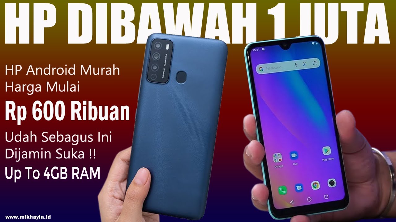 5 Hp Android Dibawah 1 Juta Terbaik 2022, Murah Spek Tinggi !! - YouTube