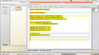 Indenting Java Code in BlueJ Using Auto-Layout