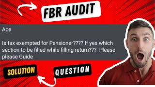 Tax question and answers | fbr section 122(9) (order to make self assessment) | Tax Place