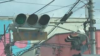 奈良県で見つけた信号機の画像集(電球式・LED式・低コスト信号機など) Japan Traffic Lights その①