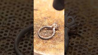 Making Handmade Silver Ring 💕😍Handmade #silverring #jewellery #handmade #shorts #trending #ytshorts