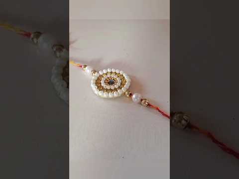 Handmade rakhi part 3. Make your own rakhi at home! rakhi craft ideas #rakhi#trending#shorts#yt#new